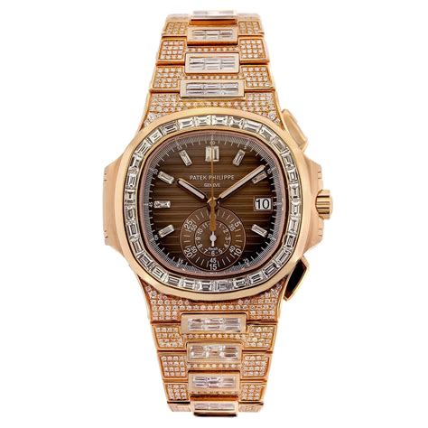 patek philippe watch look up|Patek Philippe nautilus full diamond.